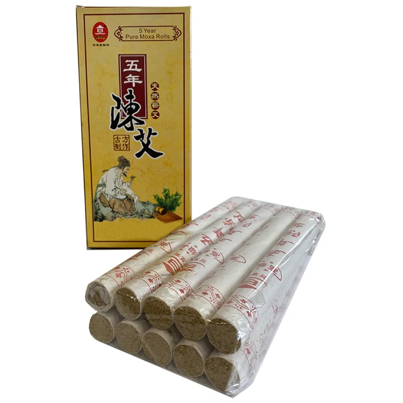 5years Moxa  Rolls Moxibustion Chinese Medicine  Mugwort Moxibustion  Herbal Moxa Stick