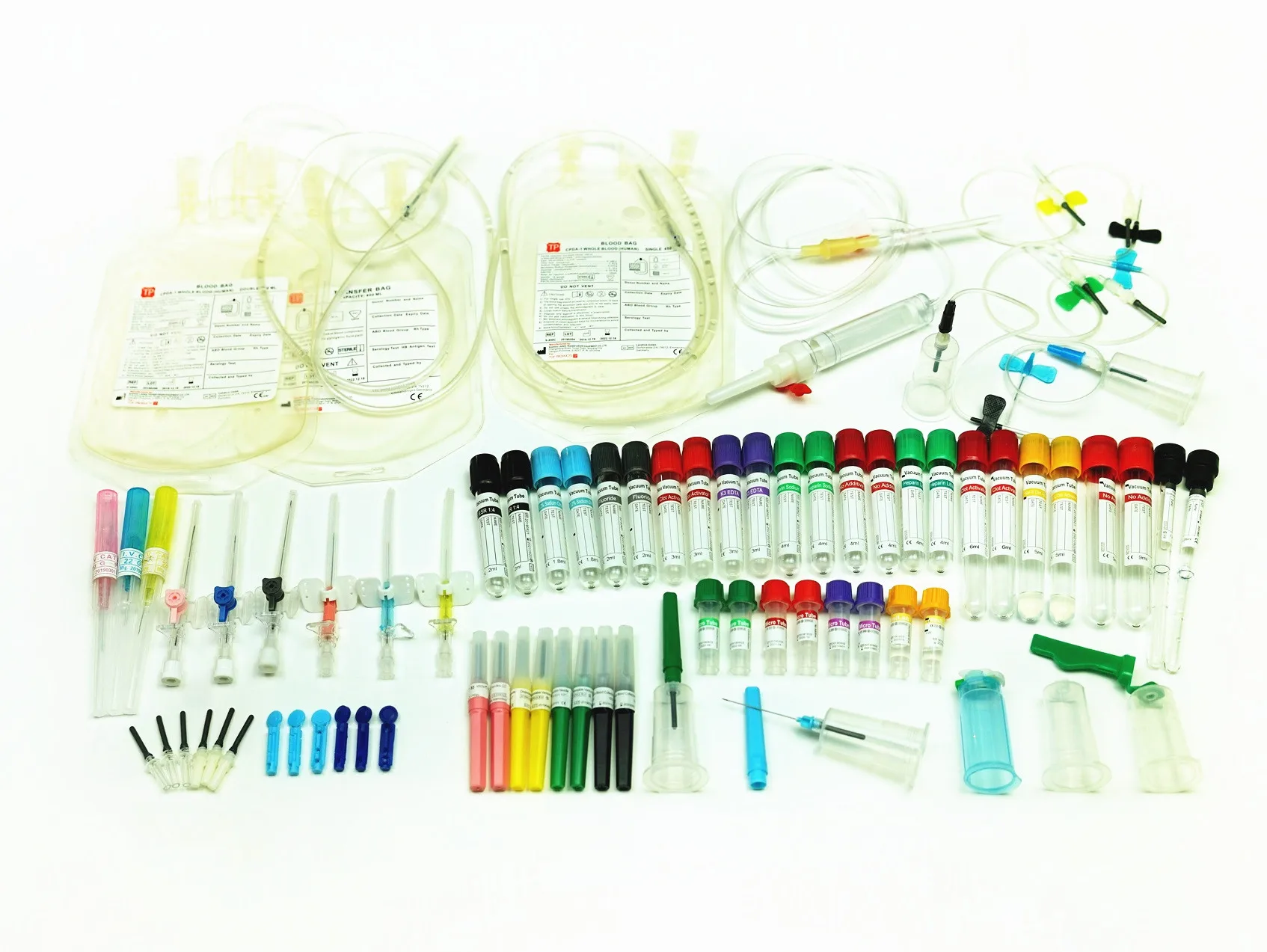 Sterile Disposable Blood Sample Collection Tube Medical Vacuum Blood Collection Tube 5-7ml