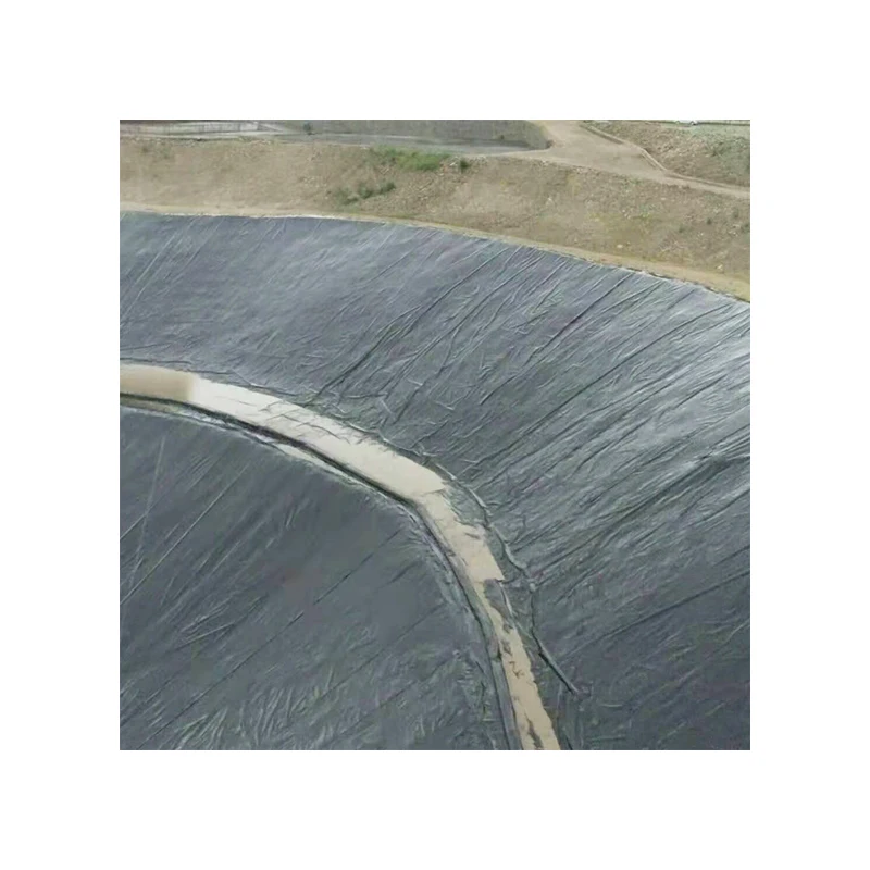 
Manufacturer provides PVC black pond liner HDPE smooth geomembrane for agriculture 