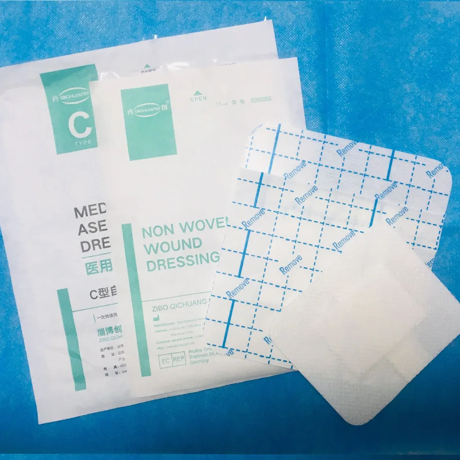 Disposable Medical Non-Woven Self-Adhesive Wound Dressing Band Aid Bandage