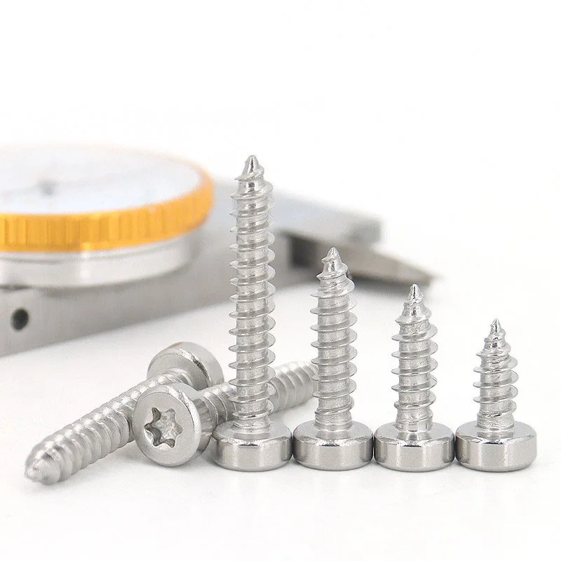 China Supplier Stainless Steel Self Tapping Screw Torx Socket Allen Half Head Cap Screws