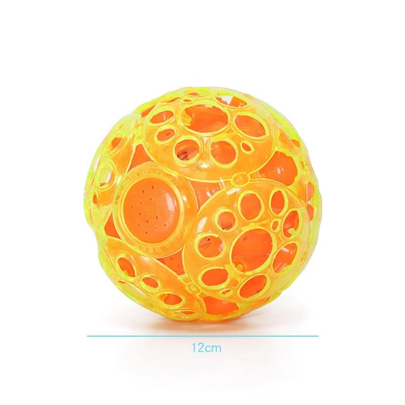 Kaili musical baby ball toy early educational jumping balls battery operated colorful lighting baby ball