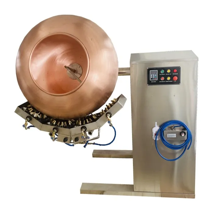 big power gas burner groundnuts almond walnuts caramelized nuts  machine