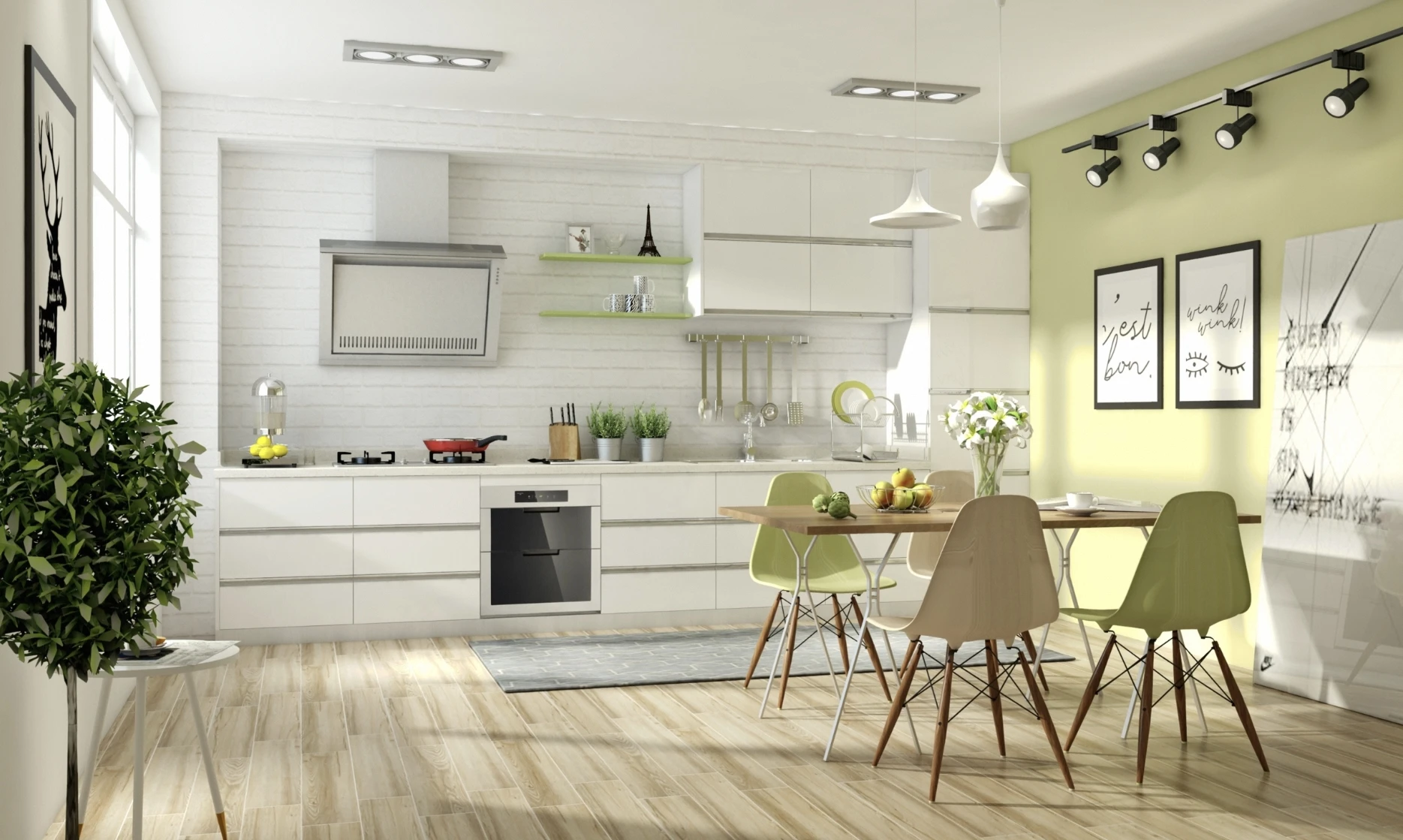 Hot Selling Modern Designs Modular Kitchen Cabinet Solid Wood Lacquer Kitchen Furniture