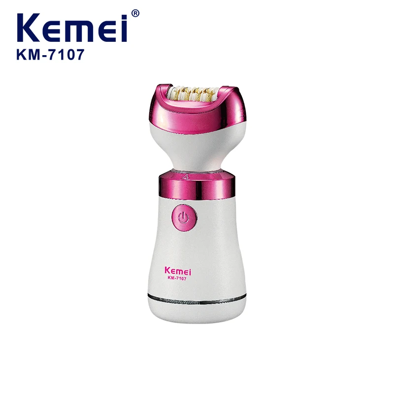 Kemei KM-7107 Electric Hair Removal Epilator Body Shaver Hair Removal Portable Women 8 In 1 Electric Epilator Kit