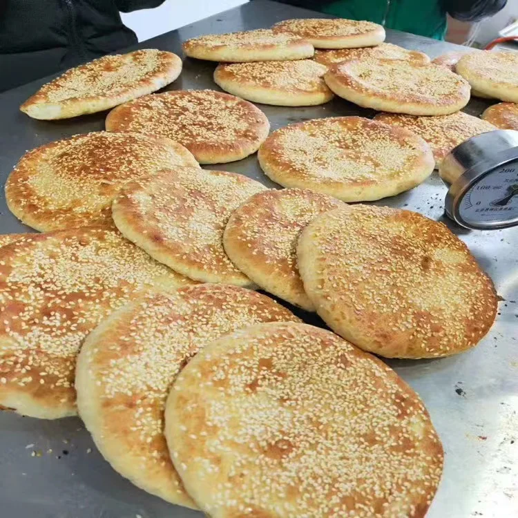 Stainless steel pita bread stone base oven lahmacun chapati roti making machine flat bread roti maker machine