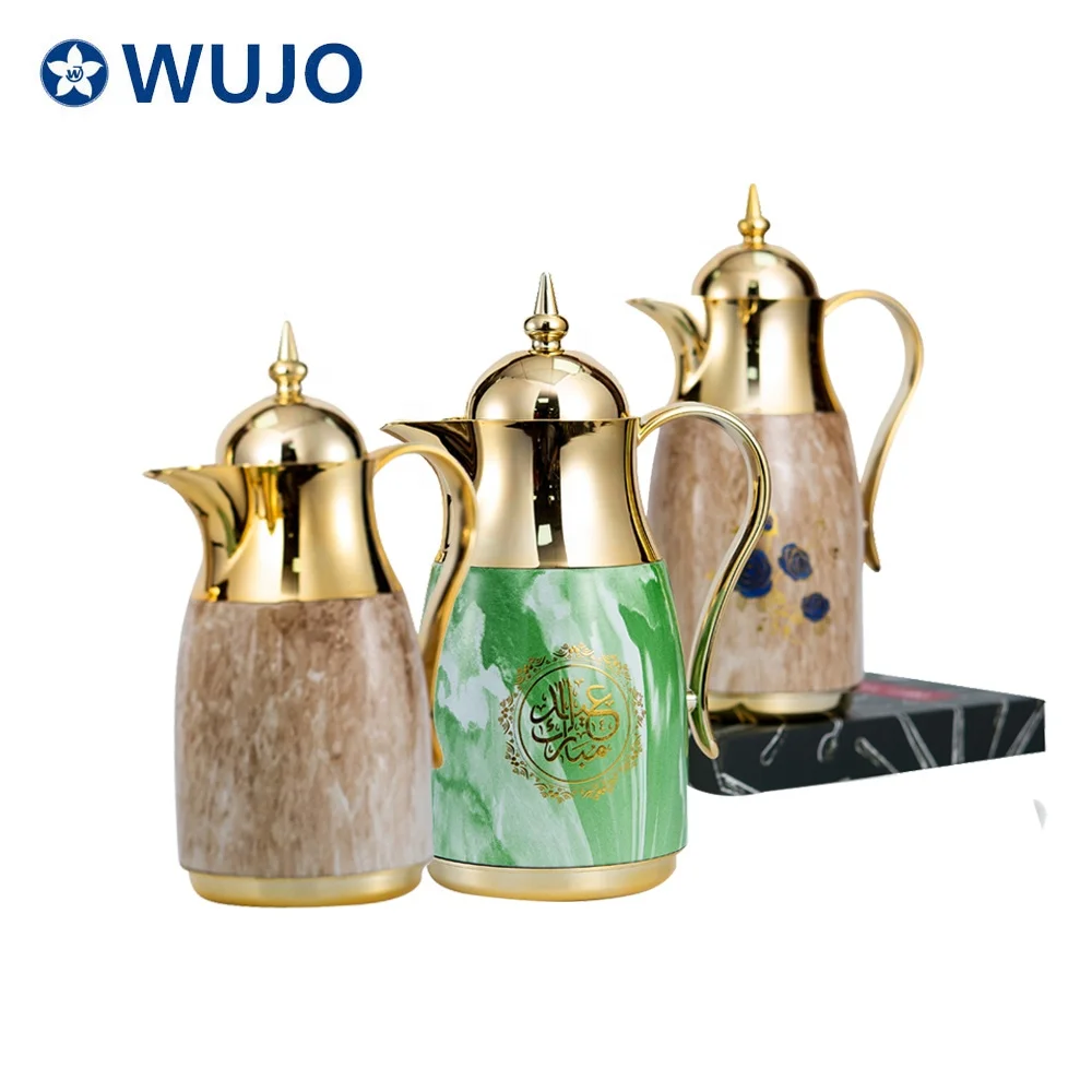 Стеклянная чайная колба WUJO горячий холодный Арабский Термос кофейник