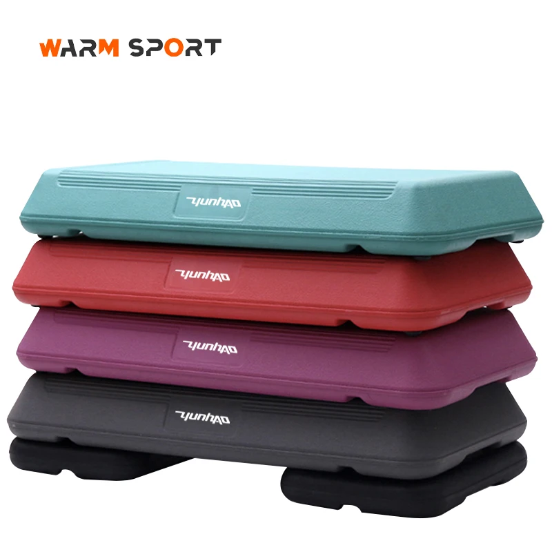 Wholesale High Quality Custom Logo Home Gym Exercise Fitness Workout 72CM Non Slip Adjustable Aerobic Step Platform
