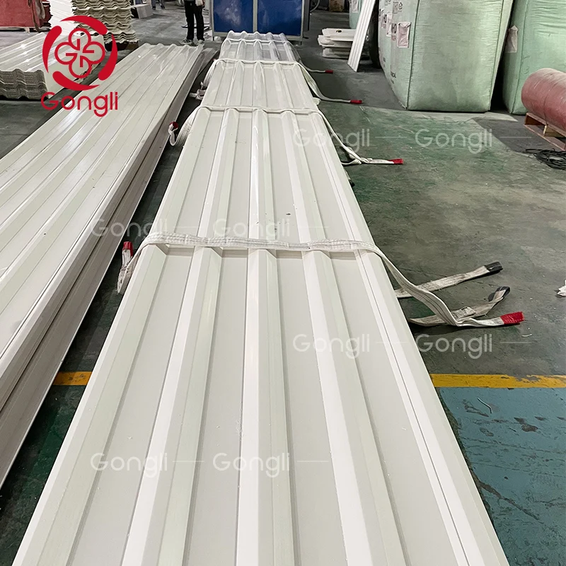 heat insulation pvc roofing sheet Upvc ASAPVC hollow roof asa coated upvc roof sheet