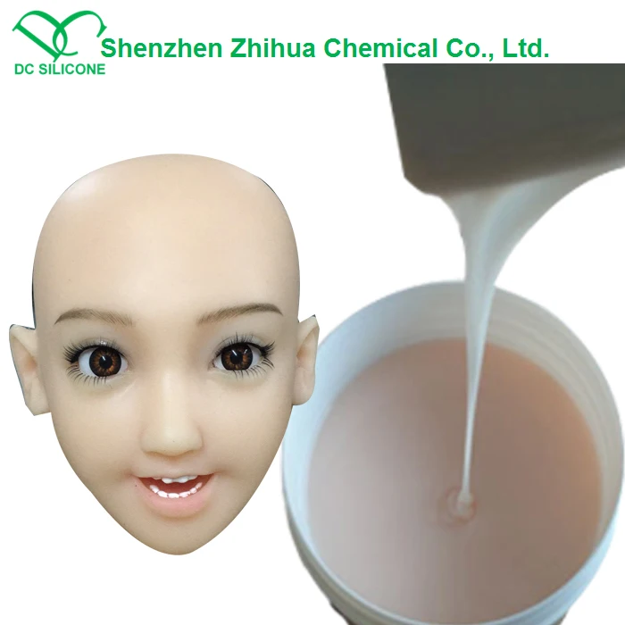 translucent or skin clor soft silicone rtv 00 hardness shore platinum silicone rubber for reborn dolls silicone rubber