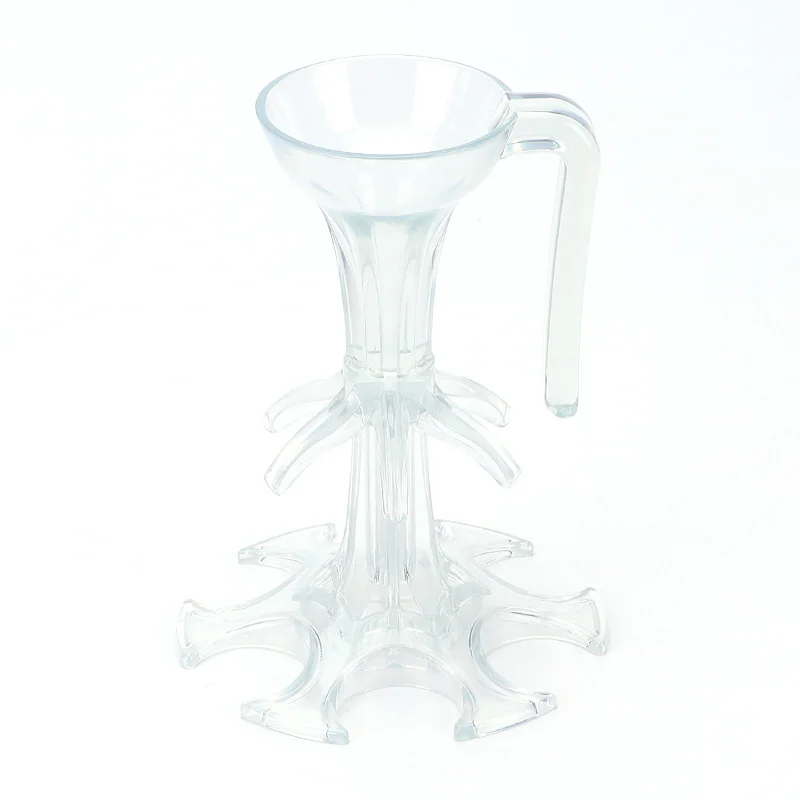 1Л стеклянный бочонок диспенсер для напитков для вина виски бренди или водки.