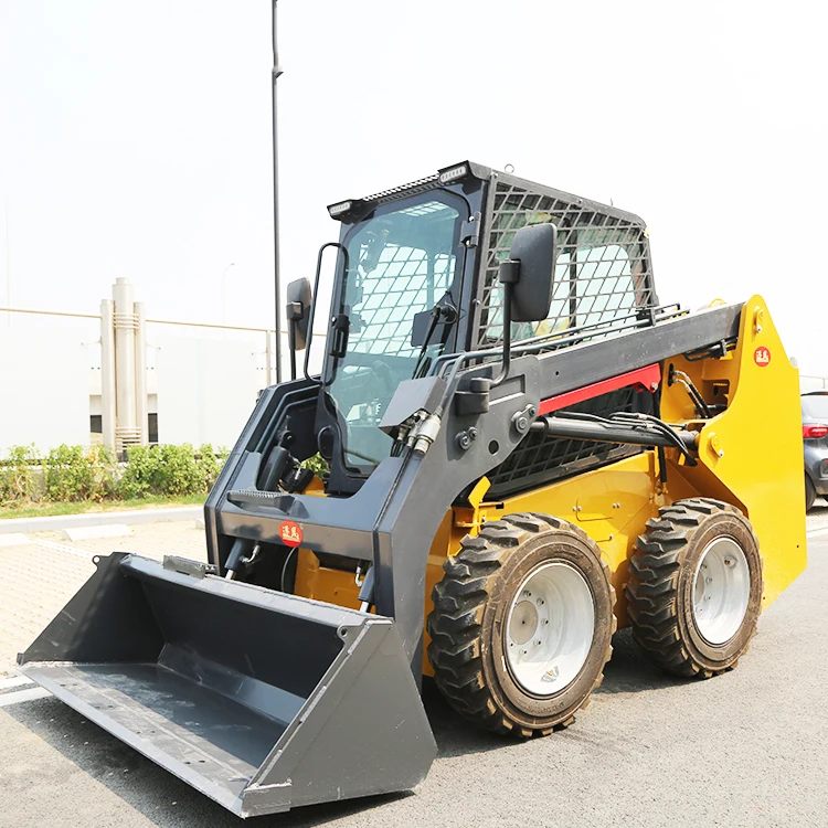Factory Direct Sale Skid Steer Loader Agricultural Wheel Loader Small Skid Steer Loader