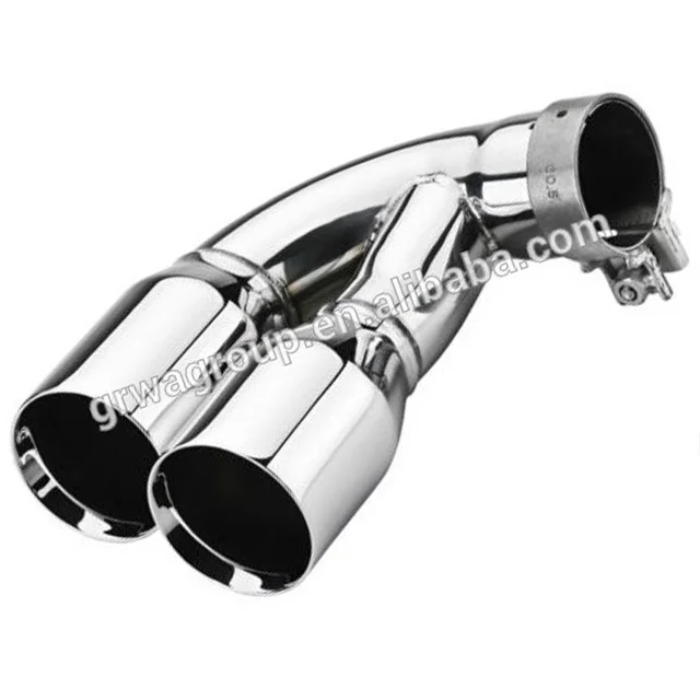 Выхлопные трубы двойной выхлопной трубы планки для BMW 1 серии F20 F21 s/s хромированный