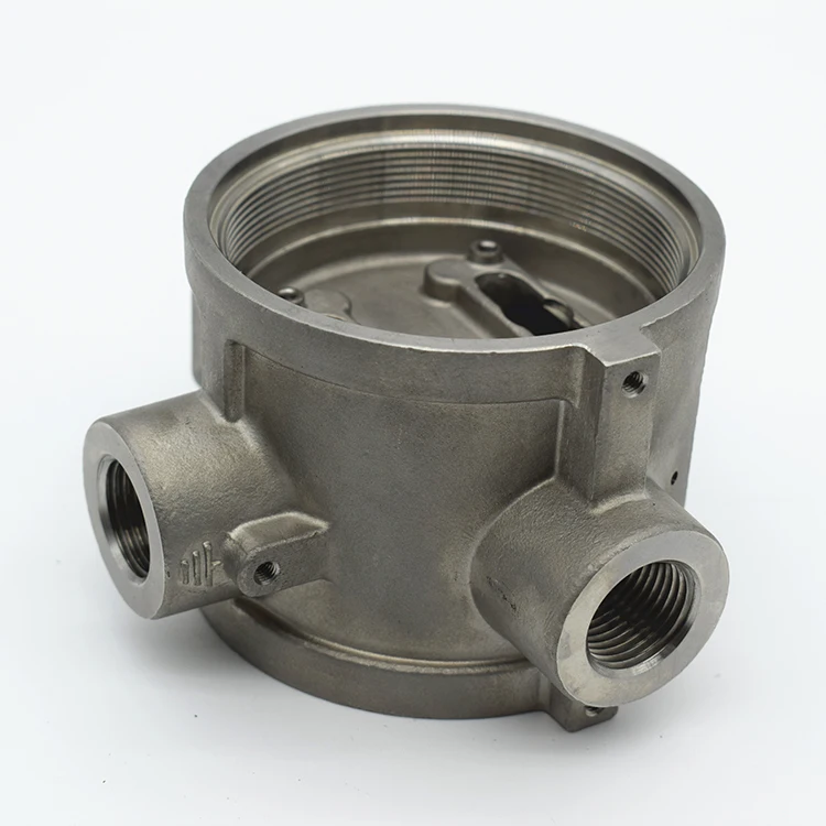 
Casting stainless steel pipe fitting ss304 316 female thread elbow tee 