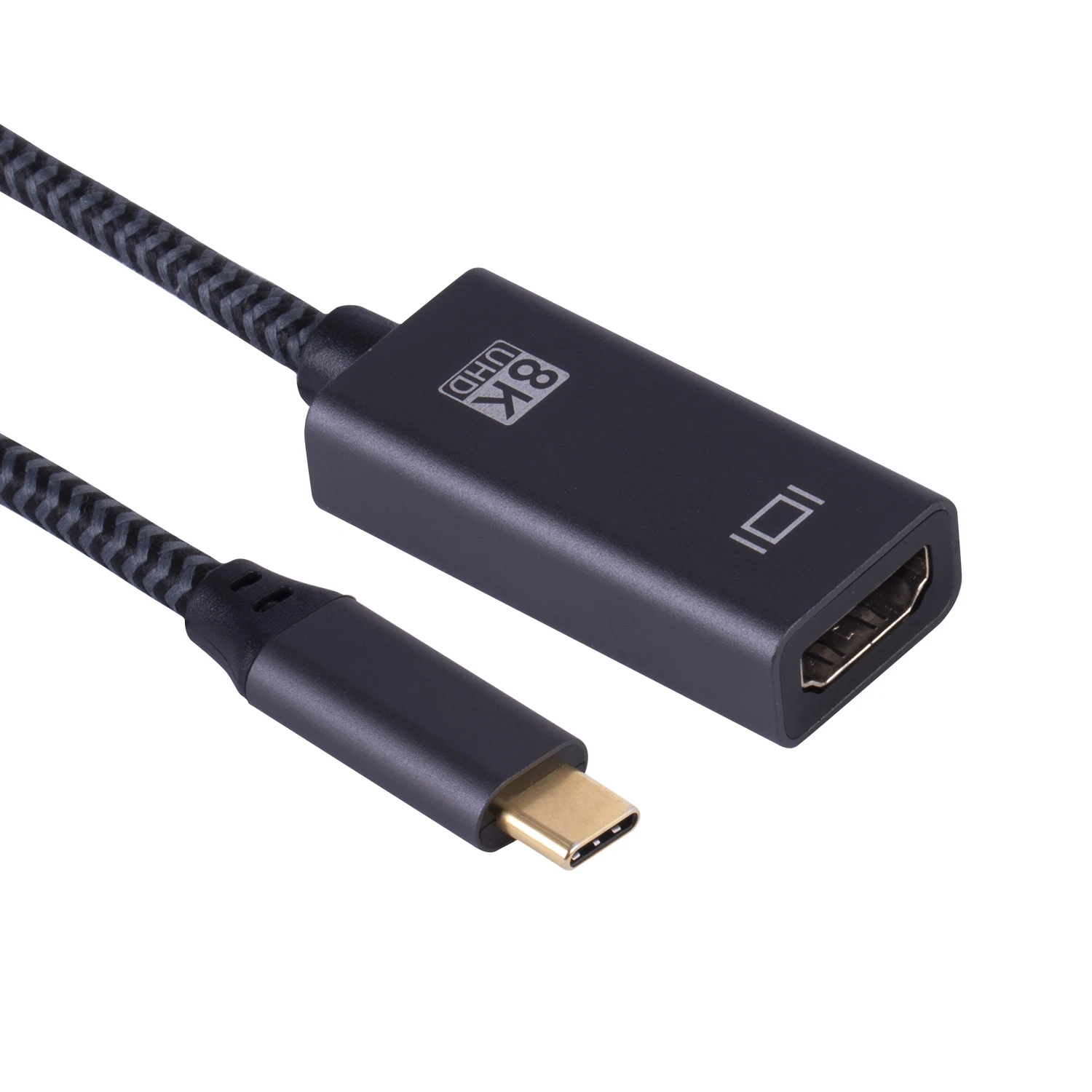 New high quality 8K UHD USB Type C to HDMI Cable Adapter 8K 60Hz 4K 120Hz 0.2m Type-C to HDMI Adapter converter HDMI 8K