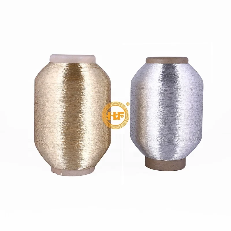  ST TYPE PURE GOLD AND SILVER METALLIC YARN COTTON