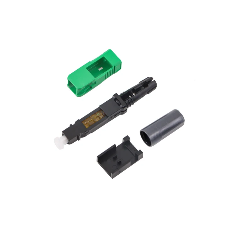 SC/APC Singlemode Pre-polished Ferrule Field Assembly Connector Fiber Optic SC UPC Fast Connector Quick Splice Connector SC APC