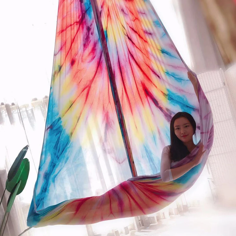 7m Yoga Hammock Custom LOGO Antigravity Flying Extension Straps Yoga Hammock Aerial Yoga Swing