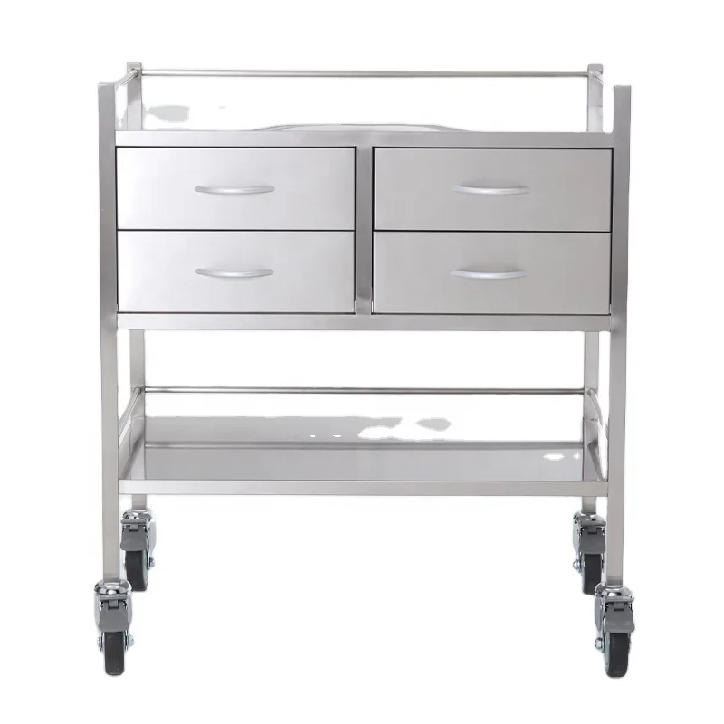 Meditroll MTD04 Good Quality Easy Movability Medical Tablet Computer Trolleys