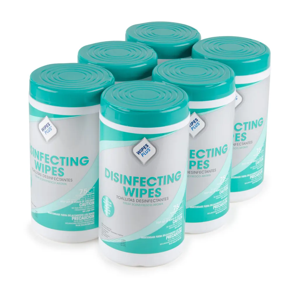 75ct Quaternary Ammonium Salt OEM disinfecting surface wipes