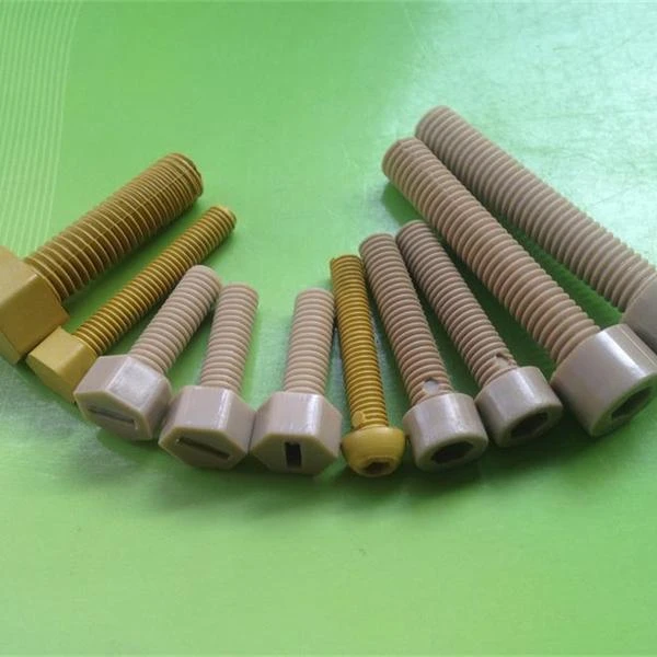 Customized Precision Plastic Screws Bolts Plastic Fastening Screws