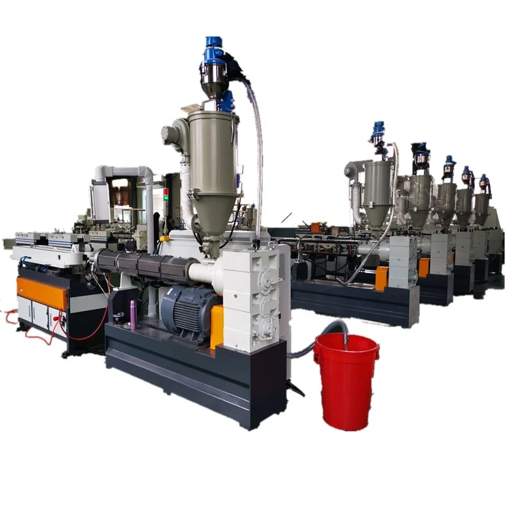 High Speed Flexible Corrugated Pipe Making Production Line PE Manufacturing Plant Machinery Repair Shops PVC Printing Shops