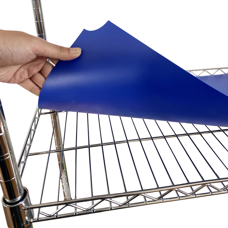 Factory cheap price PE wire shelf liner for iron shelf