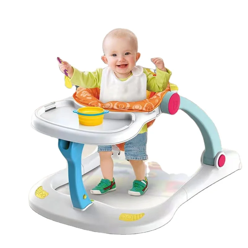 Luxury 4 In 1 Baby Walker For Baby Gym Toys Baby Learning Walker For Gift