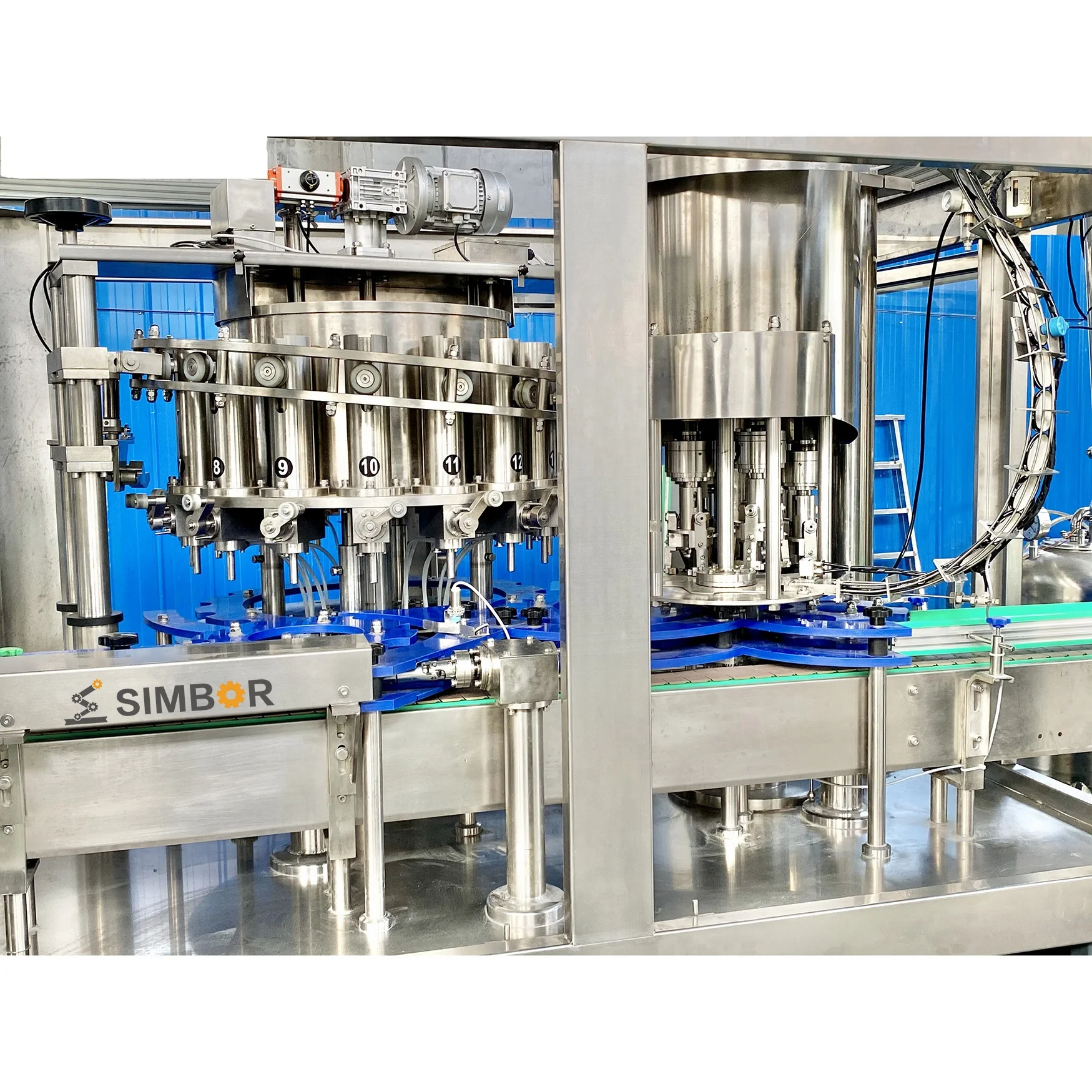 simbor glass jar thick jam chili pepper hoisin sauce paste oil honey piston injection filling bottling capping sealing machine