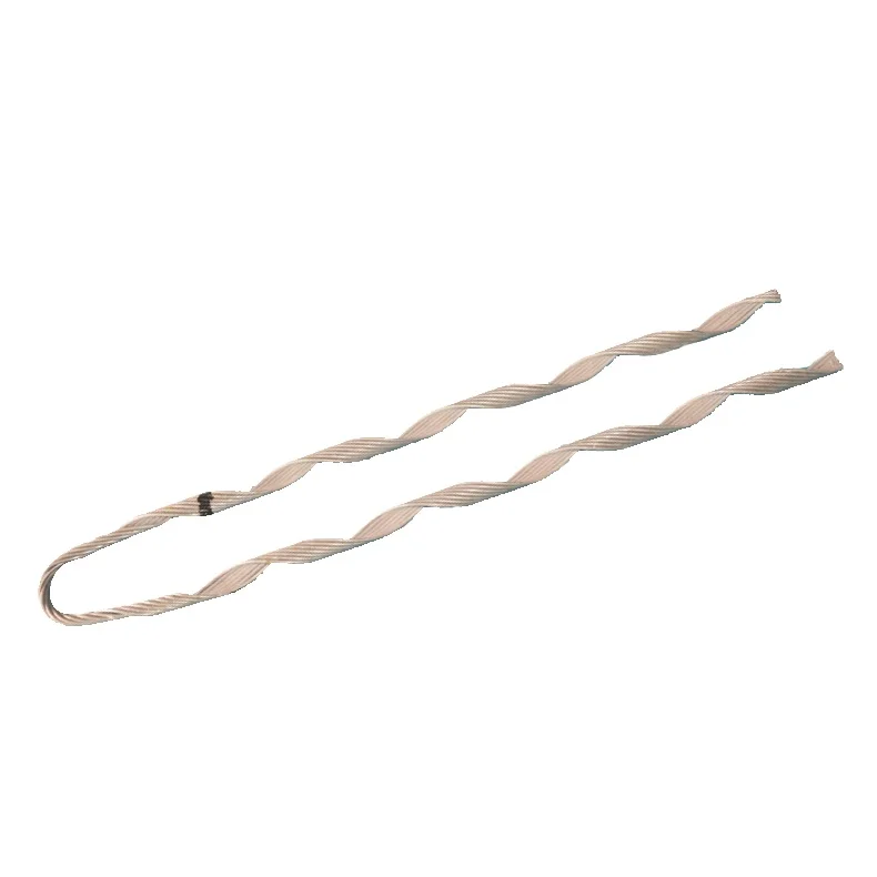 Aluminum material preformados dead end clamp ADSS cable accessories Preformed tension clamp
