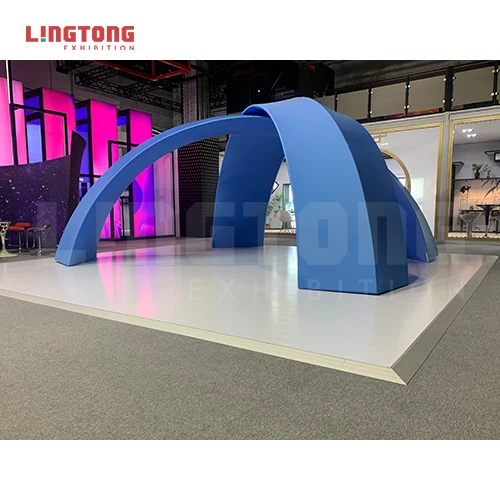 (53) LINGTONG Durable Modern Exhibition Flooring Slope Floor System for Exhibition, Decoration, Display ,Trade Show Booth
