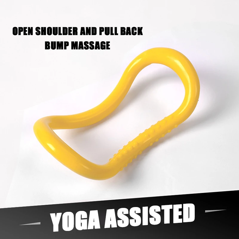 Open Shoulder Drawstring  Thin Back Artifact Yoga Stretch Ring Shaved legs Stovepipe Meat Yoga Ring