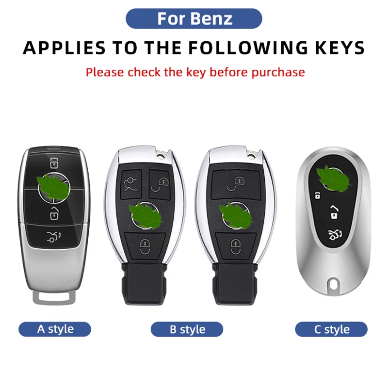 For Mercedes-Benz car key set e300 e260 Maybach S-class gLc260L  c200 e260L c180L s400  gLc200 s400L   e200 s320 c260L e300l