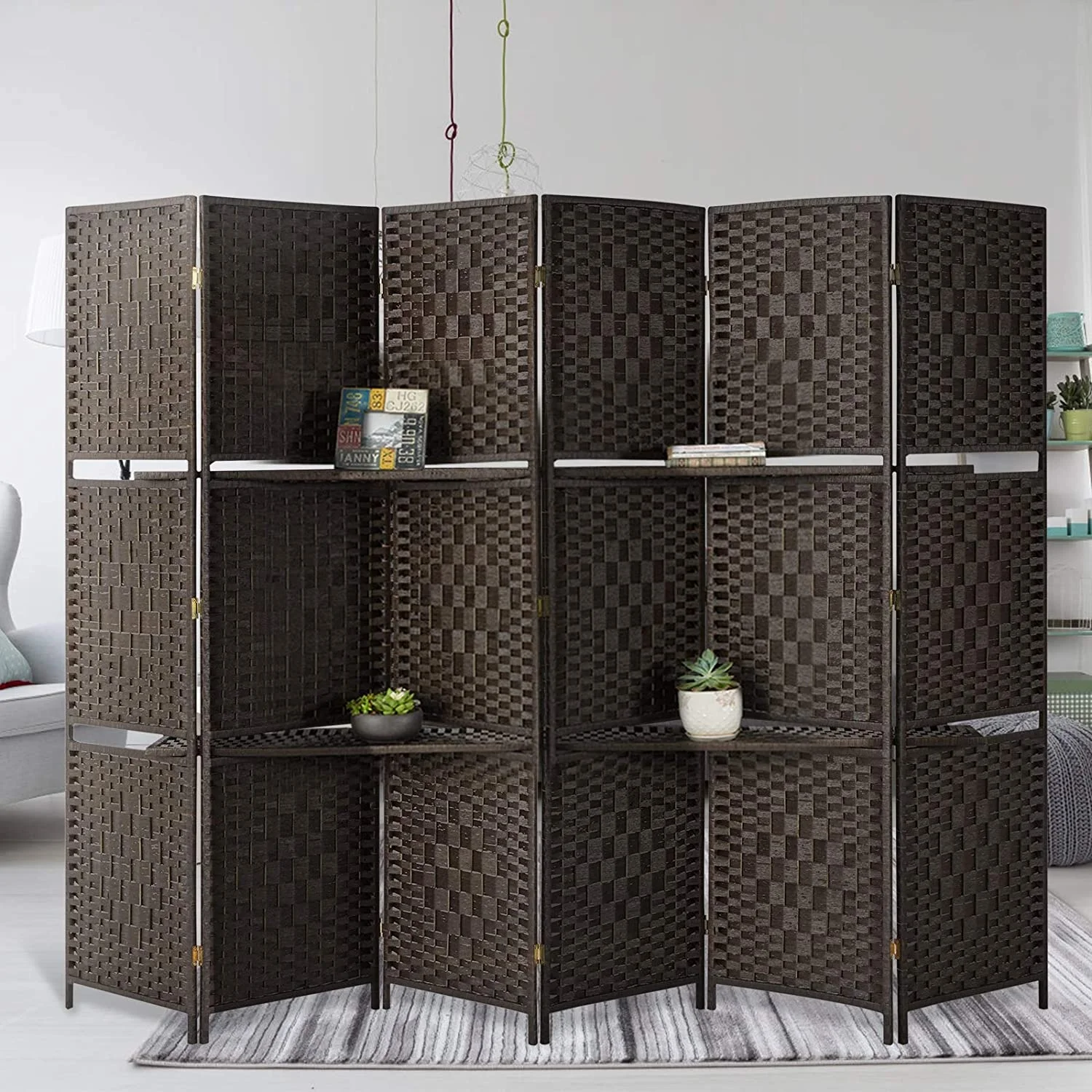 Wholesale Decoration Folding Room Dividers Living Room Portable Moveable Painted Room Divider