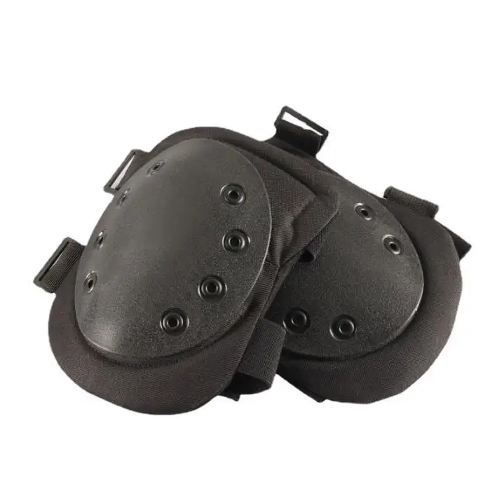 2022 new Black Polyester Combat Tactical Paintball Body Protection Knee Pads Elbow Pads