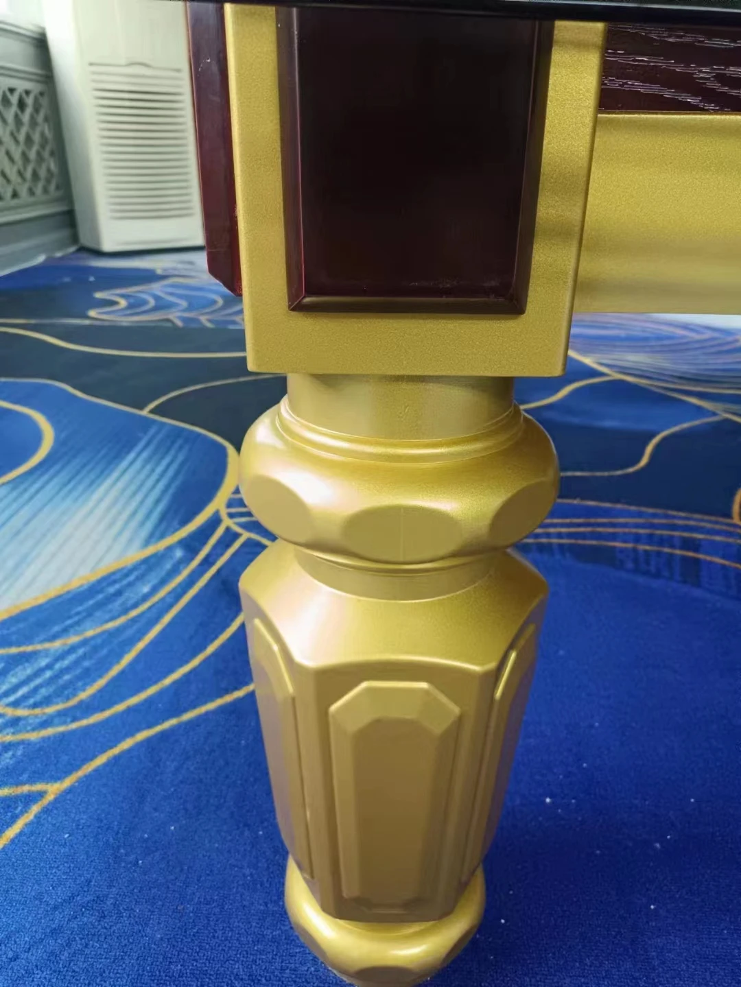 Custom Modern slate black 9ft tennis snooker billiard pool table