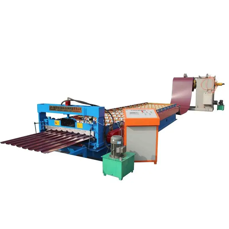 metal wall and floor tiles making machine/roofing corrugated galvanized sheet making machine