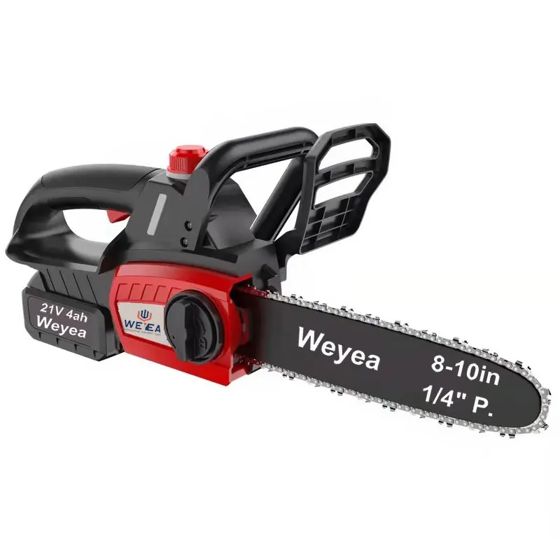 German technique 8-10inch Brushless Cordless Battery Operated Chainsaw 21V Cordless Chain Saw (bare tool price)