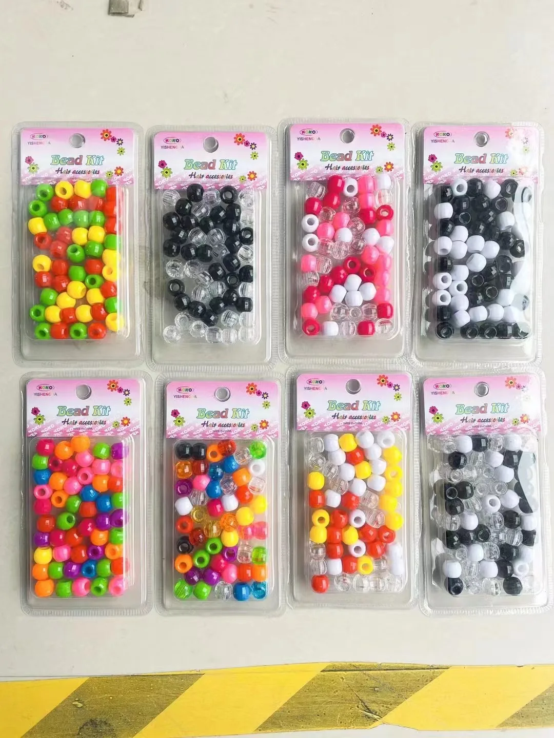 6*9 size Hair Beads For Dreadlocks Braid Cuff Clip Adjustable Hot Red Silver Golden Blue Green Crochet Braid Tools