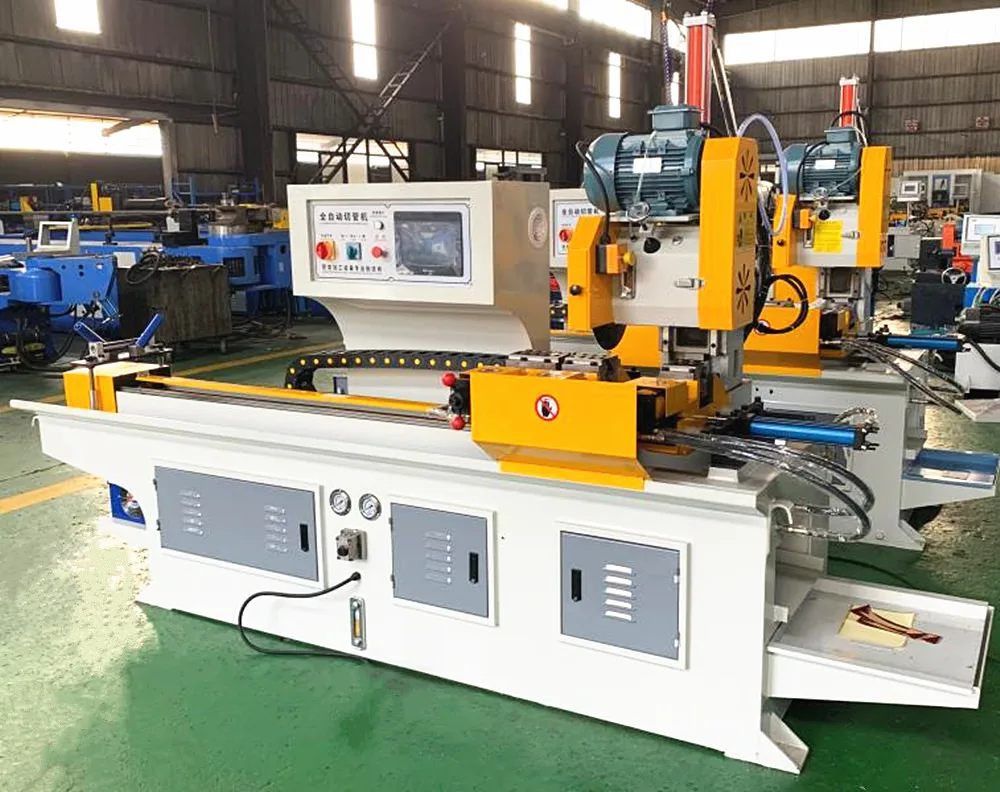 
CNC full automatic circular saw metal steel iron pipe cutting saw machine 