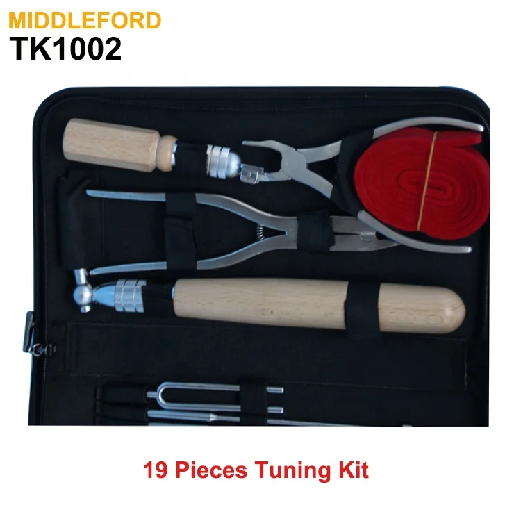 Musical Instruments Piano Accessories 19 Pieces Piano Tuning Tool Kit