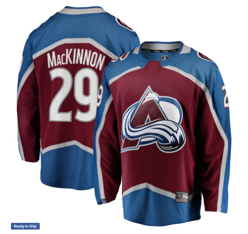 2021 Wholesale Best Quality Custom Cheap Colorado Stitched Sports Hockey Jerseys 8 Makar MacKinnon Sakic