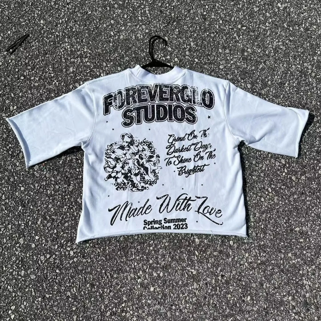 Cut Edge Digital Printing New Design Men White T Shirts Bulk Custom Design Pure Cotton High Quality Plain Screen Printed T Shirt