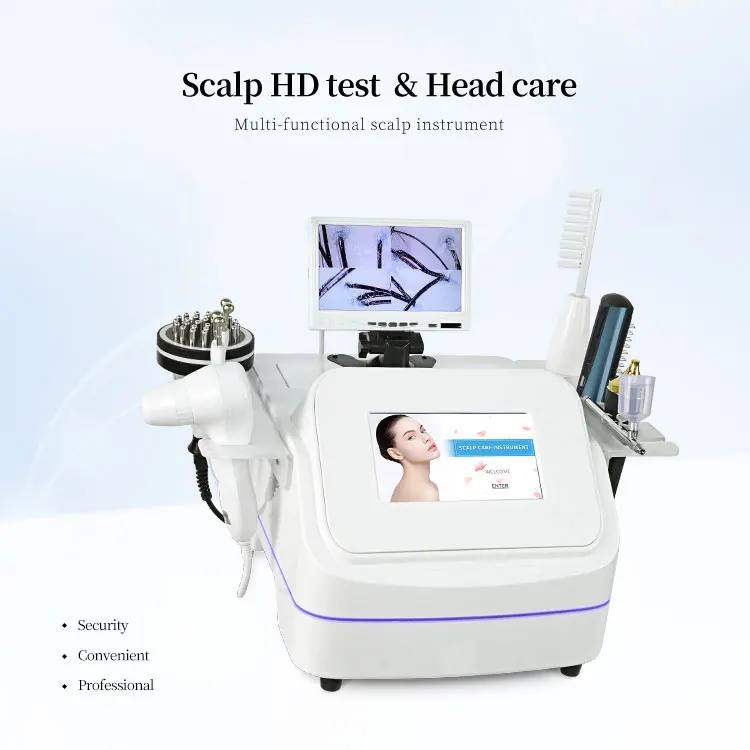 2024  High Frequency Oxygen Scalp  Hair Loss Treatment Hair Regrowth Device For  Hair Salon With Lower Price In Stock
