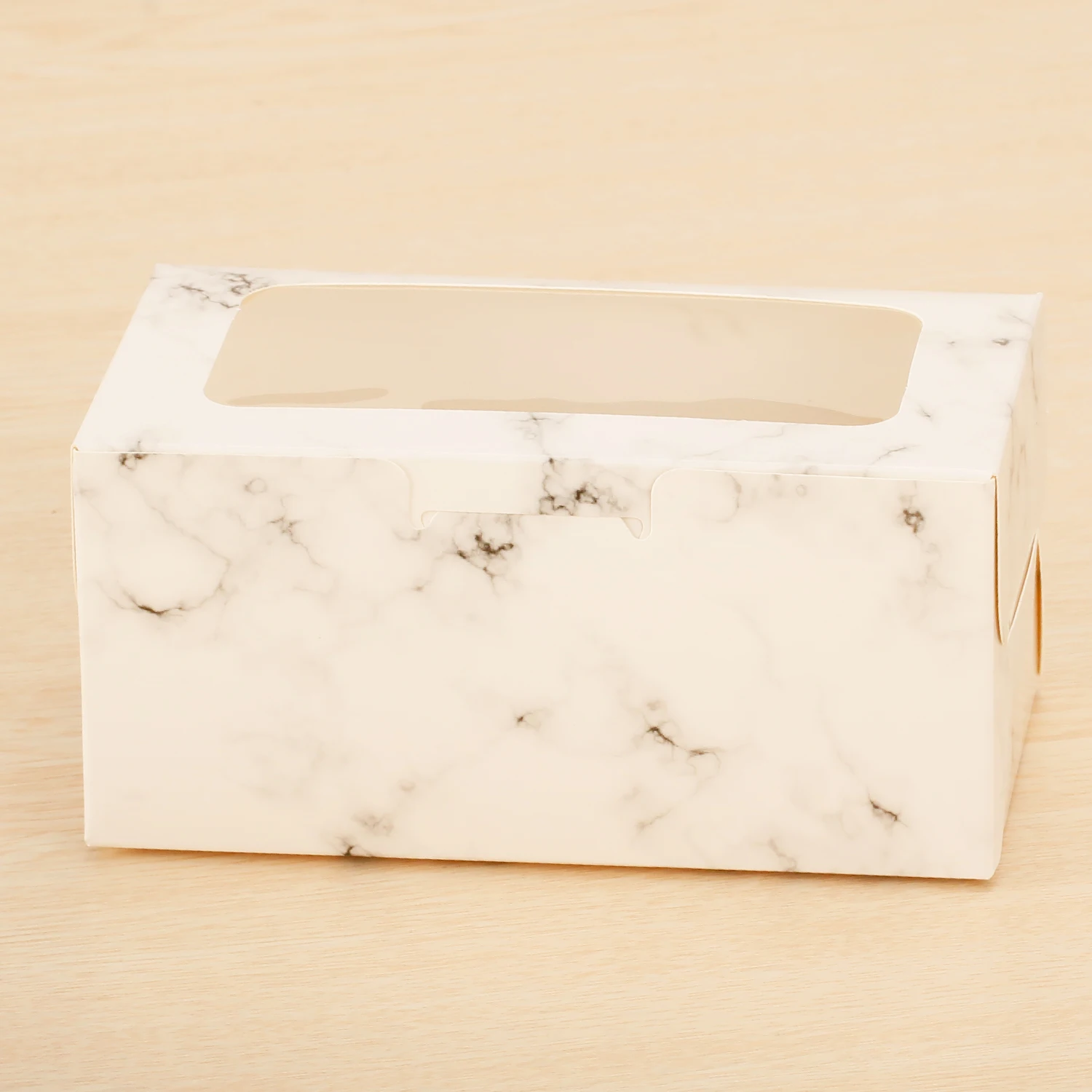 Food Box Turn Table Paper Tray Fast  Design Small Food Gift Box Custom Food Takeaway Boxes