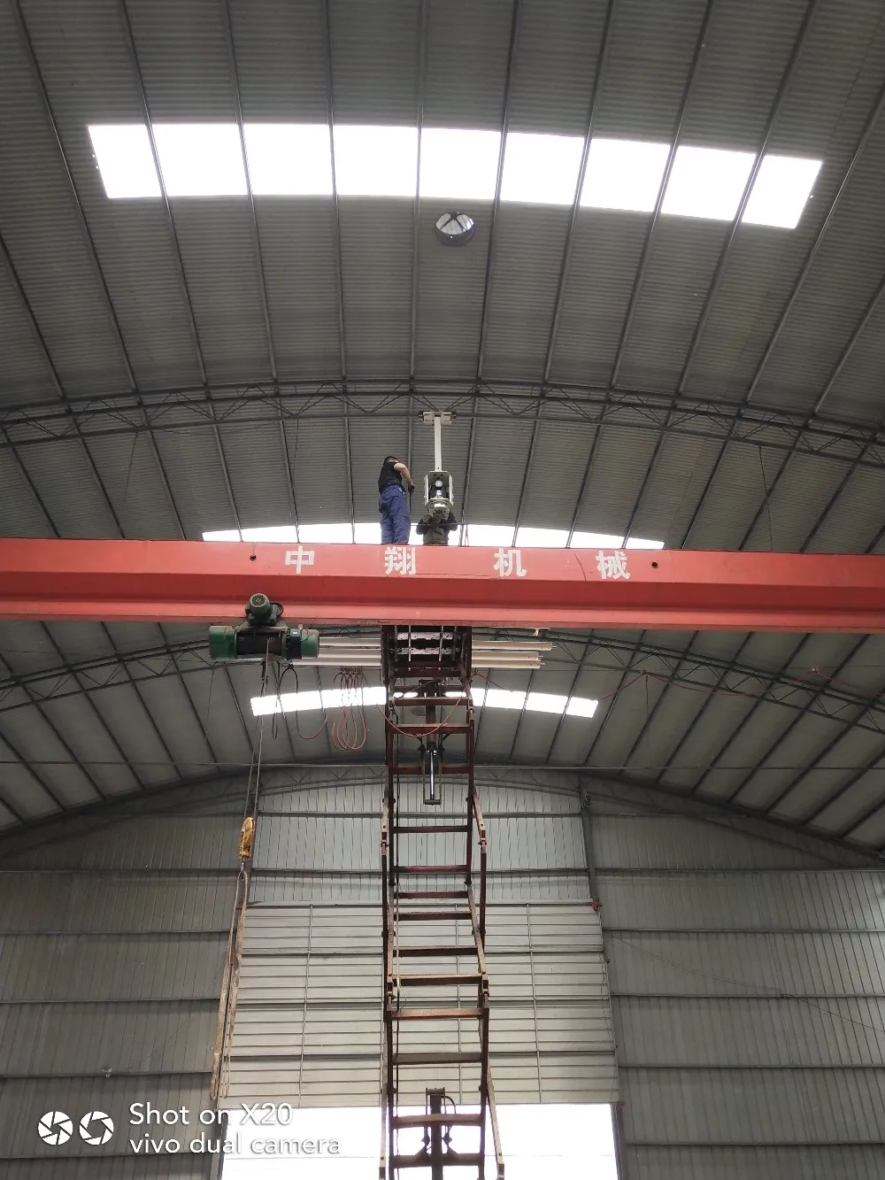  Низкая цена большой вытяжной вентилятор Hvls с сильным