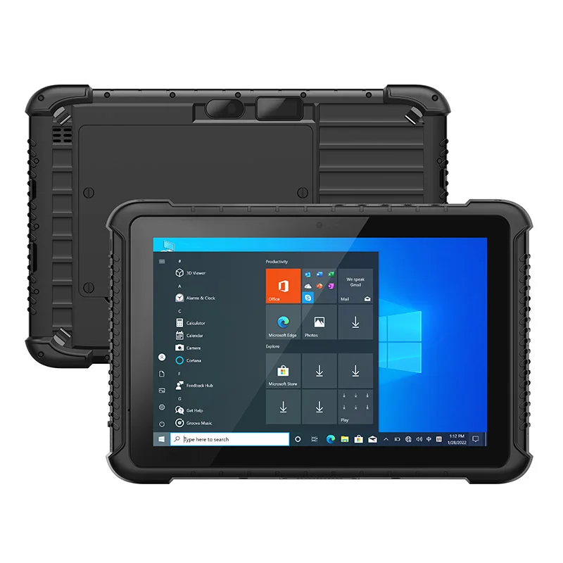 WinPad W106 10 1 дюймов IP65 Водонепроницаемый NFC/отпечаток пальца опционально 4G Windows промышленный Прочный планшет