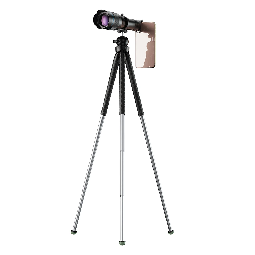 
APEXEL Hot selling 60X50 mobile phone monocular telescope lenses optical zoom 60x telephoto smartphone lens 