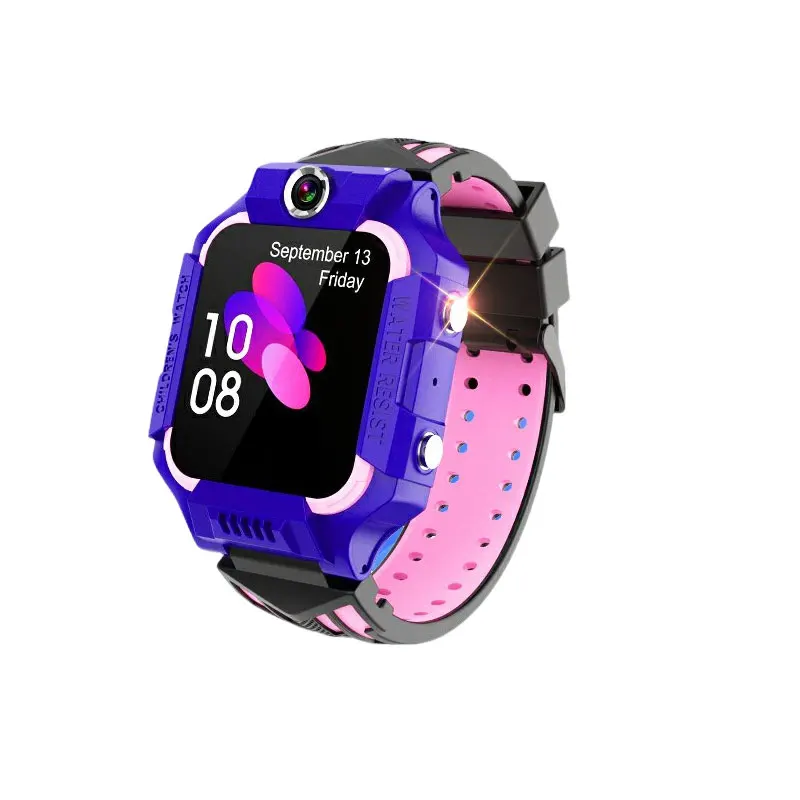 Student body temperature monitor intelligent telephone watch positioning bracelet UWB gateway watch tag