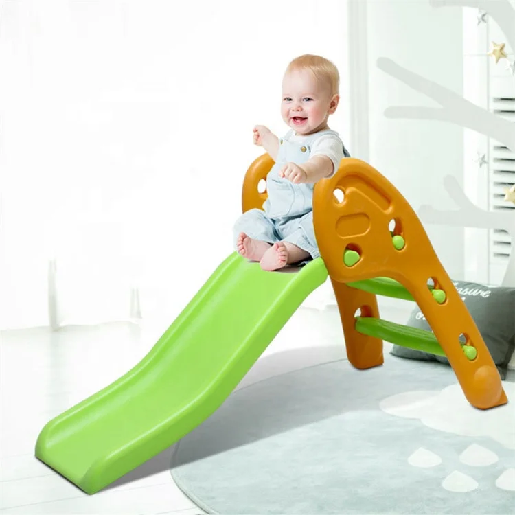 Children new style slide baby toys indoor non-toxic plastic amusement kids playground plastic slide in playhouse